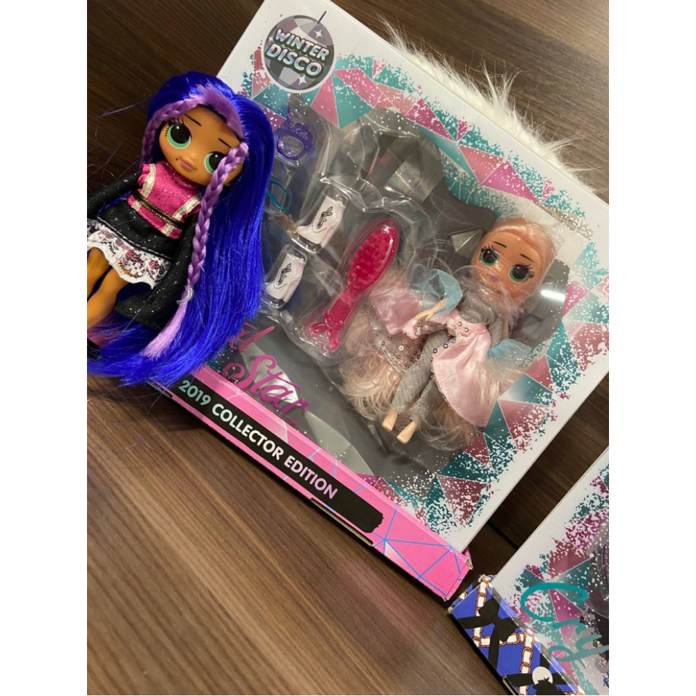 Игровой набор кукла NC2404 с  аксессуарами, 17 см