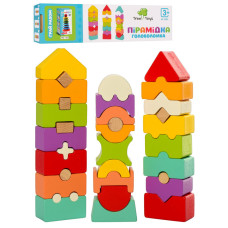 Дерев'яна пірамідка MD 2883