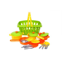 Ігровий набір "Посуд у кошику" ТехноК 4456TXK