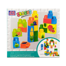 Конструктор Blocks "Фрукти та Овочі" Keedo J777, 30 елемента