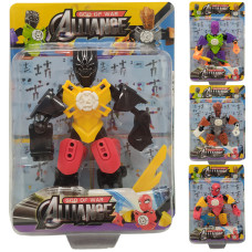 Дитячий Конструктор F2013-2A-1-4 шарнірний, фігурка, 12см