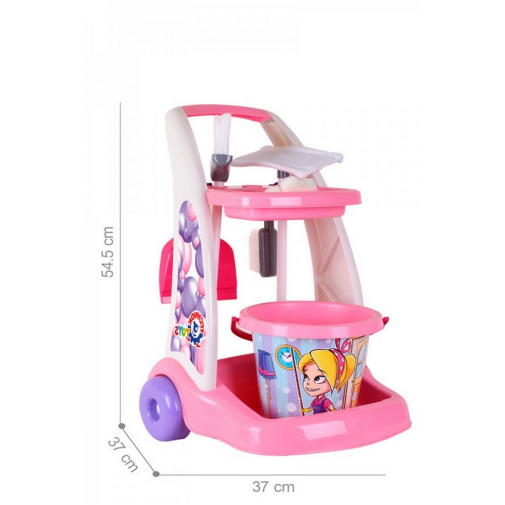 Ігровий набір для прибирання ТехноК 6429TXK з візком