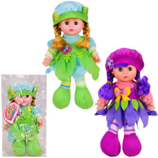 Лялька музична LY3015-6 м'яконабивна Англійською 29см,