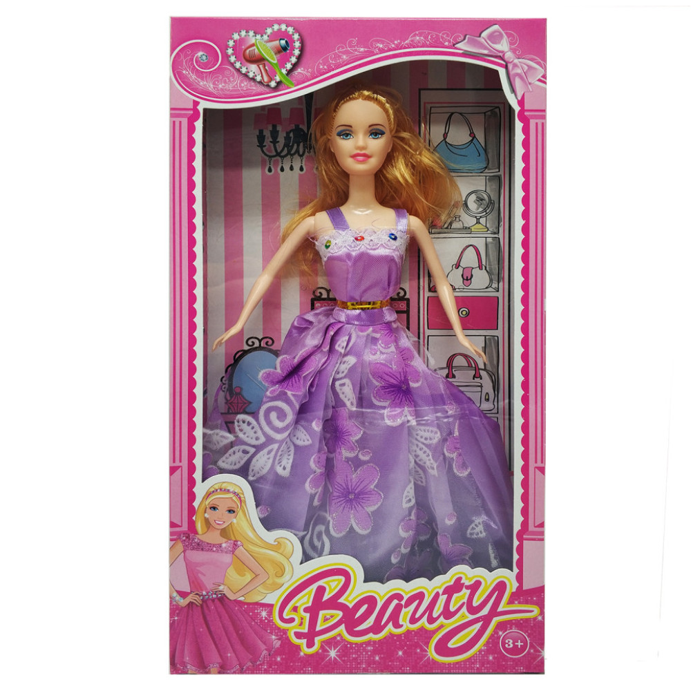 Кукла типа Барби 1219-5-1 в бальном платье