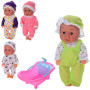 Лялька Пупс 9615-8 23см, ванна 25 см