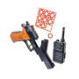 Игрушечный пистолет "B60" с пистонами и игрушечной рацией 252GG