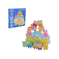 Деревянный балансир "Корабль" Bambi MD 1661 с фигурками животных