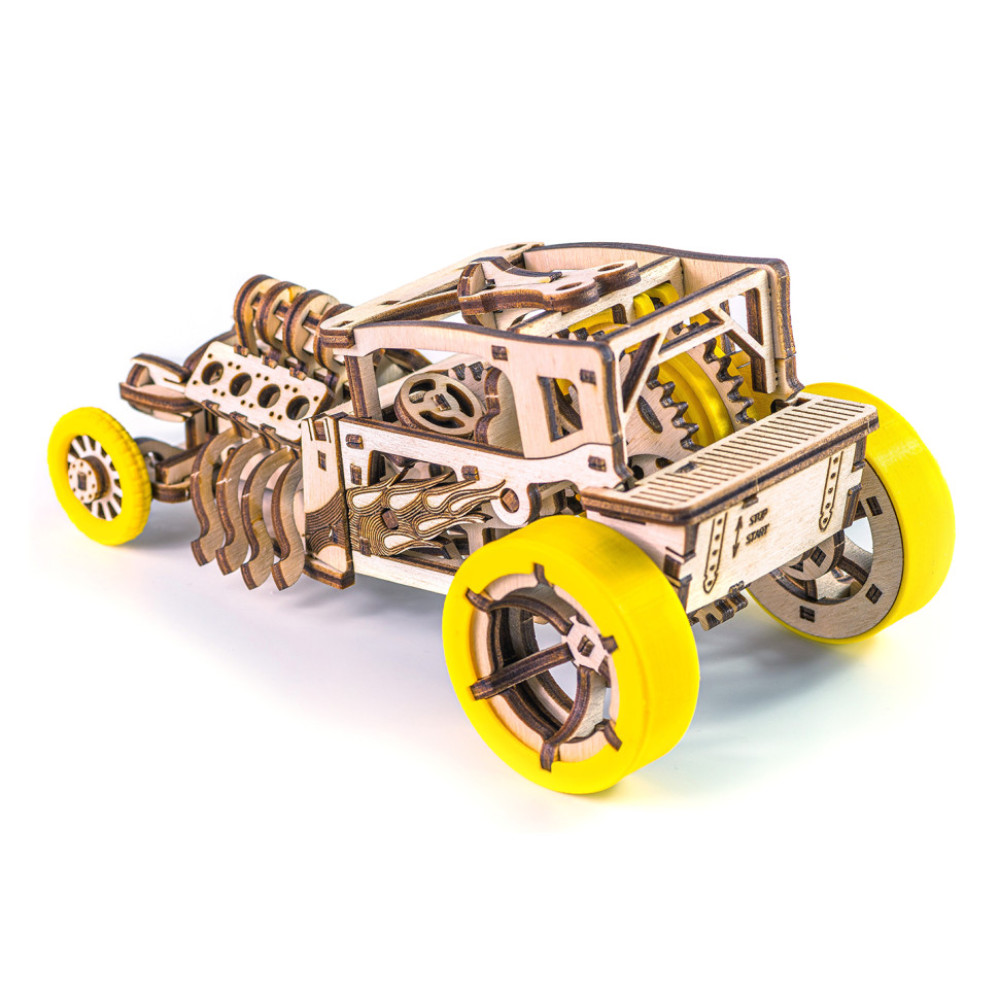 Дерев'яний конструктор "Hot Rod" Time for Machine T4M380303