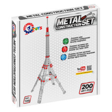 Металевий конструктор Ейфелева вежа ТехноК 7440TXK, 200 деталей