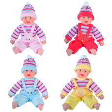 Музичний пупс-рехотун X1008-2, пакет 26*17 см, р-р іграшки - 26 см