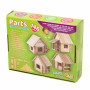 Дерев'яний конструктор "Заміський будиночок" Igroteco 900316,146 дет