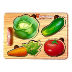 Деревянные пазлы для малышей