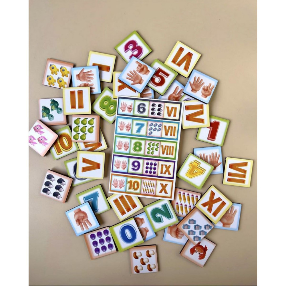 Деревянный пазл-сортер "SMART СЧЕТ" Ubumblebees (ПСФ097) PSF097 математическое пособие