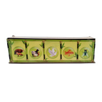 Настільна гра, що розвиває "Види тварин" Ubumblebees (ПСФ110) PSF110 комодик-сортер