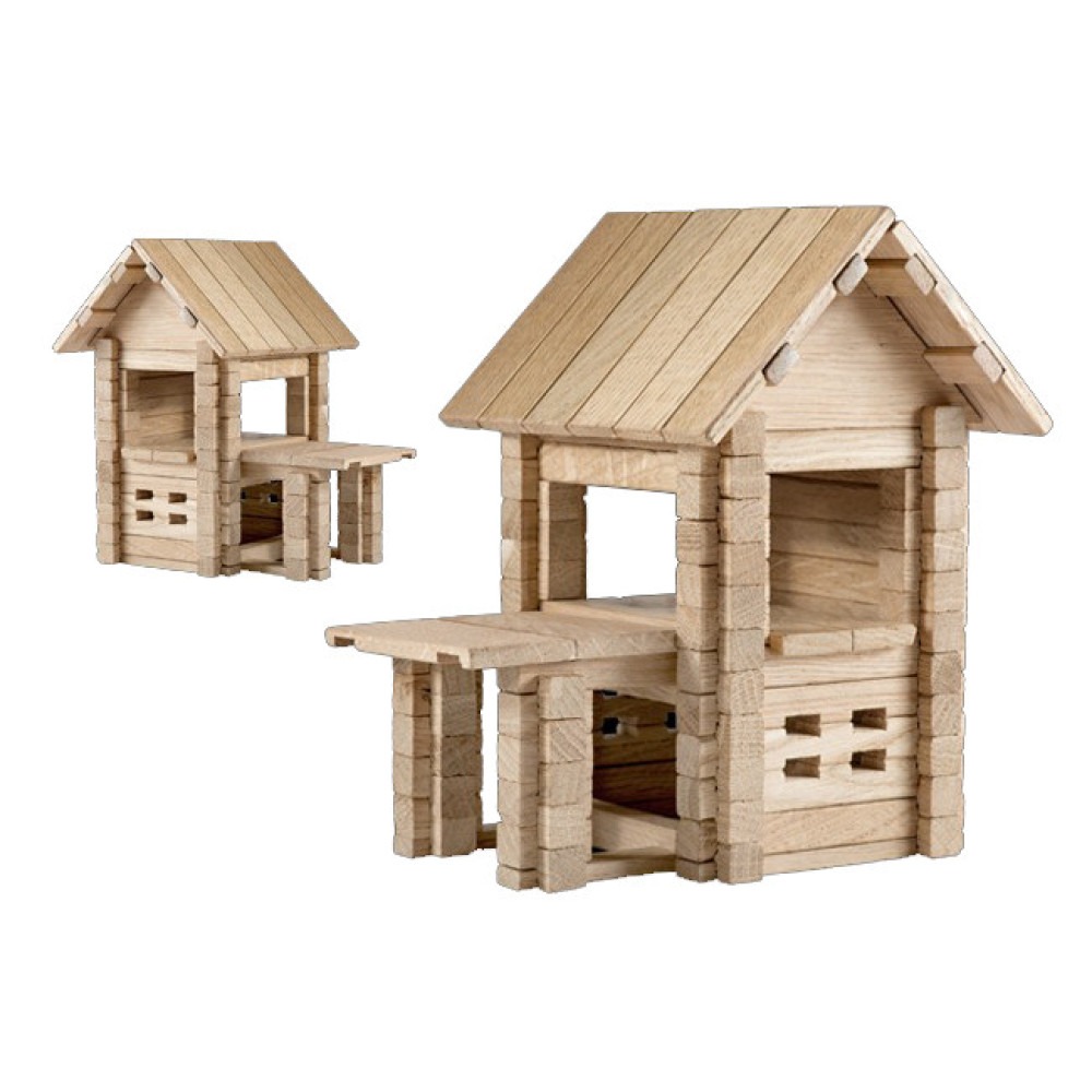 Конструктор "Будиночок з верандою" Igroteco 900255, 102 дет