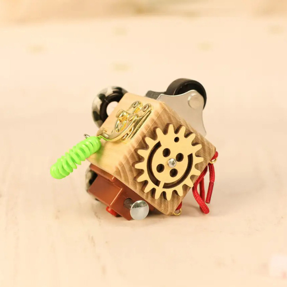 Развивающая игрушка Бизикуб "Дорожный" Temple Group TG200139 5х5х5 см