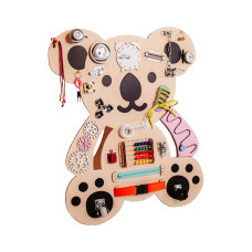 Розвиваюча іграшка Бізіборд "Коала" Temple Group TG200158 75х62 см Натуральний