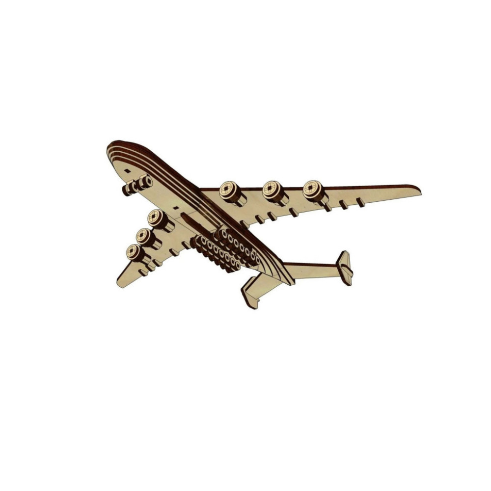 Дерев'яний конструктор "Мрія АН-225" Pazly UPZ-001 142 деталі