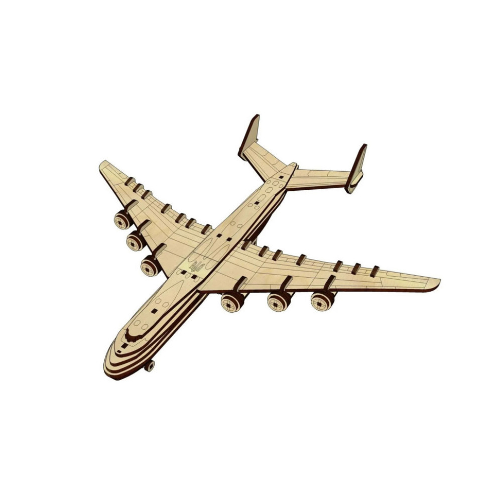 Дерев'яний конструктор "Мрія АН-225" Pazly UPZ-001 142 деталі