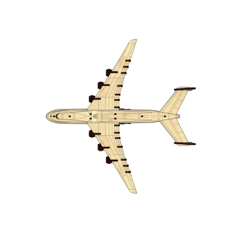 Дерев'яний конструктор "Мрія АН-225" Pazly UPZ-001 142 деталі