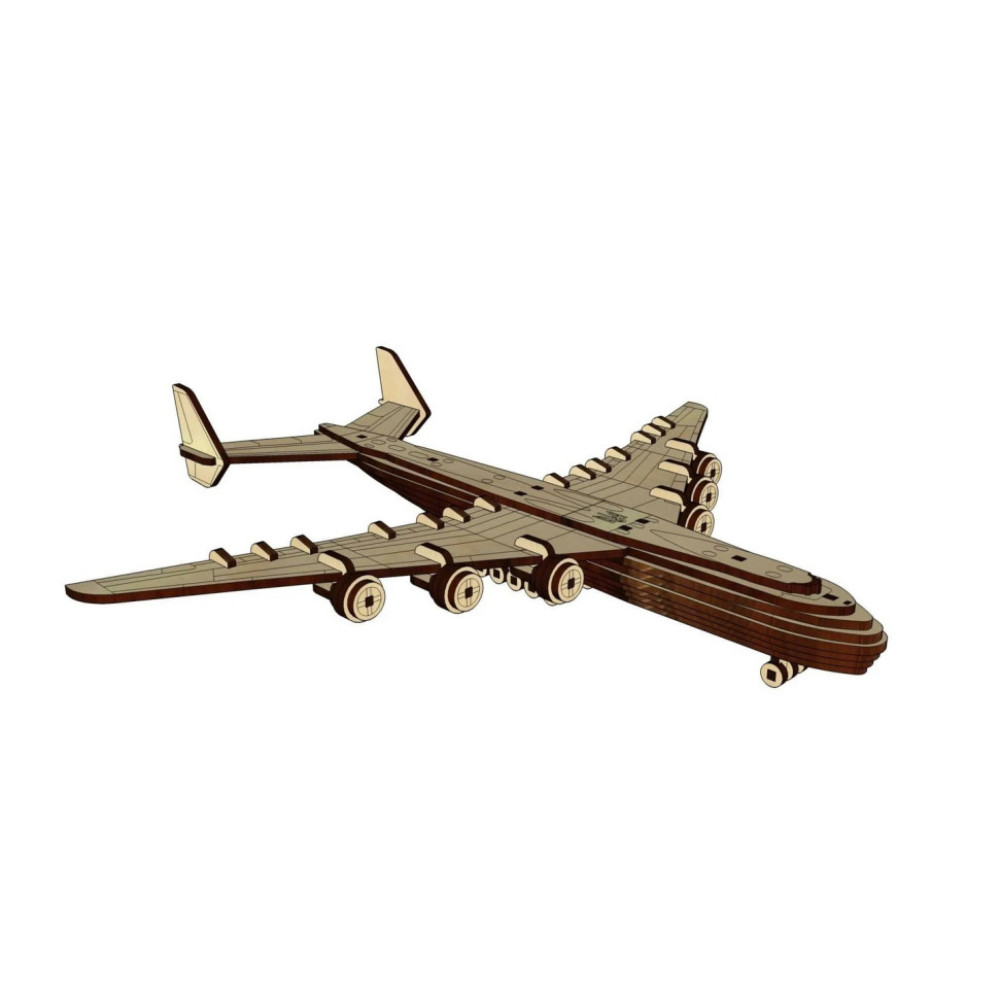 Дерев'яний конструктор "Мрія АН-225" Pazly UPZ-001 142 деталі