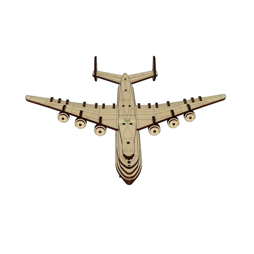 Дерев'яний конструктор "Мрія АН-225" Pazly UPZ-001 142 деталі