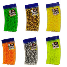 Кульки для дитячої зброї "Магазин" 500 шт BB 6 мм 1027