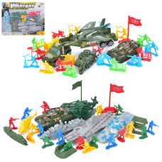 Игровой набор Солдатики Bambi 8899-49-50 с транспортом