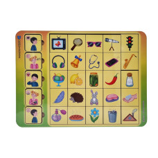 Розвиваюча гра Асоціації "Органи почуттів" (ПСД208) PSD208