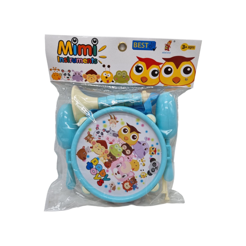 Музичний набір дитячий 890-25 з маракасами.