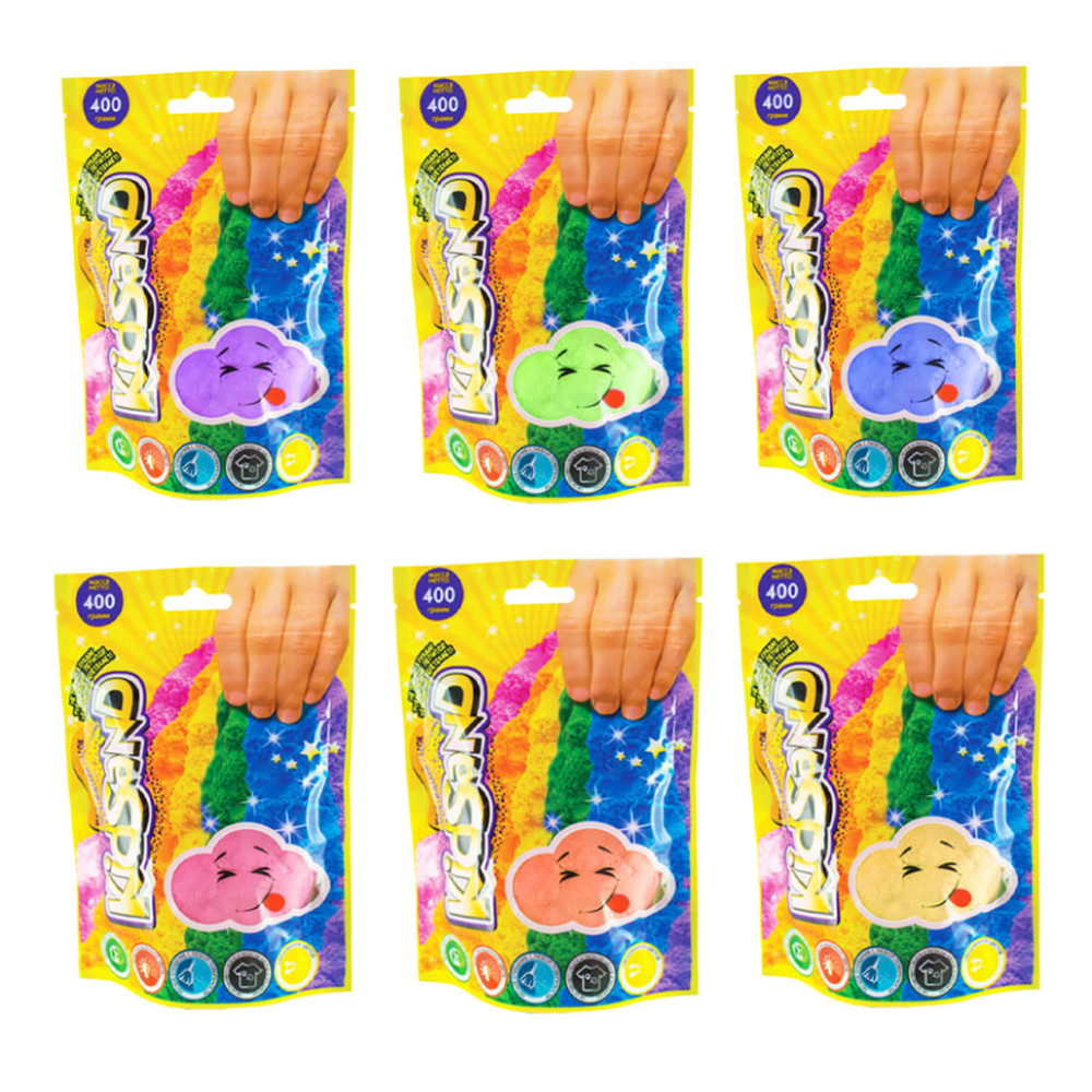 Кінетичний пісок "KidSand" KS-03-03 пакет 400 гр