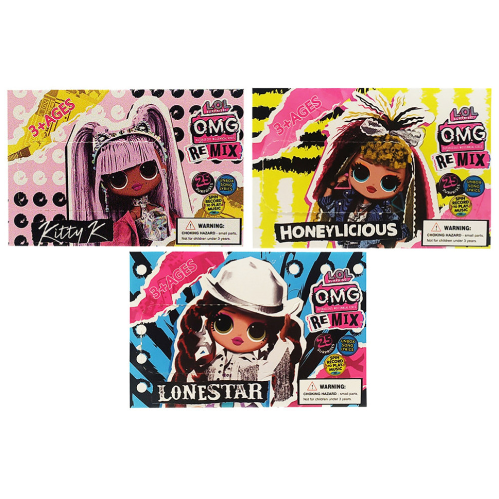 Ігровий набір з лялькою OMG REMIX B2011-7, 10.5 см, мікс кольорів