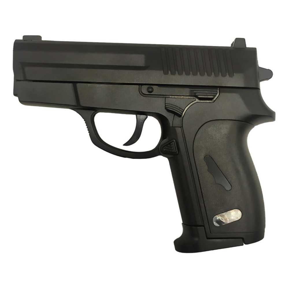 Пистолет ZM01-B, черный, с пульками, металический