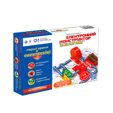 Конструктор Знавець "Перші кроки в електроніці" ZNATOK REW-K061, 15 схем, набір