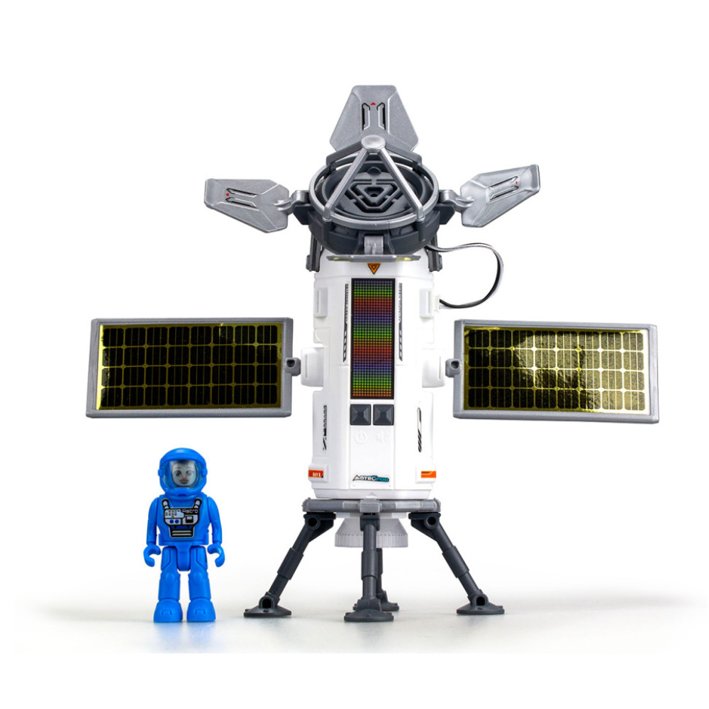 Игровой набор Миссия «Построй станцию связи» Astropod Silverlit 80333 конструктор с фигуркой