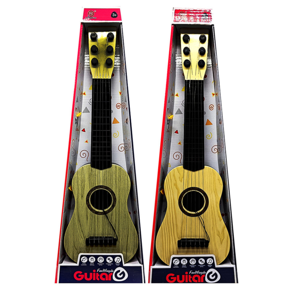 Детская гитара 898-22, 43 см, струны 6 шт, медиатор