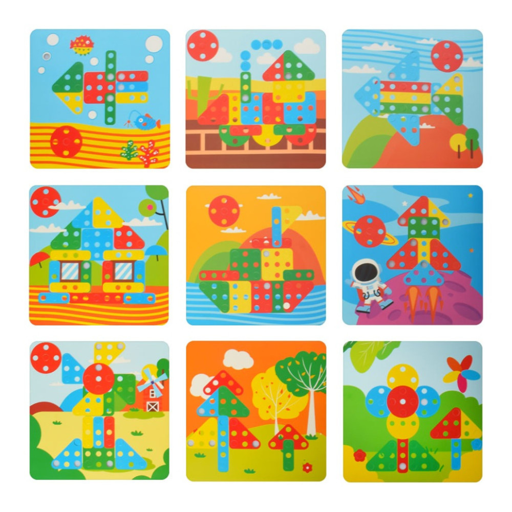 Дерев'яна іграшка "Конструктор" MD 2683-1 шурупи 1 викрутка