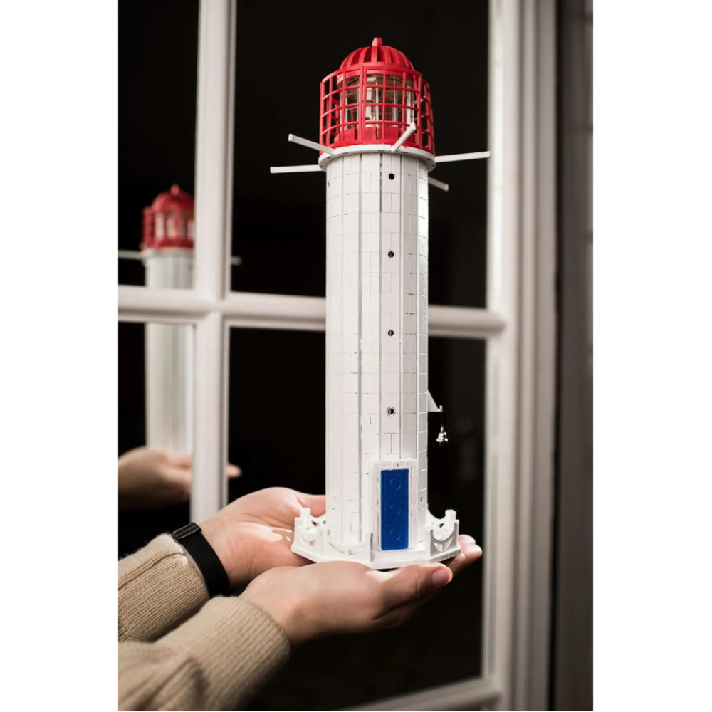 Конструктор деревянный 3D маяк Воронцовский (Украина, Одесса) TMP-005, 99 деталей