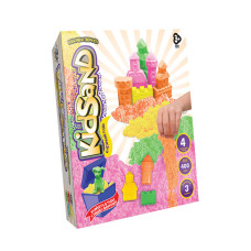 Набір творчої творчості "Кінетичний пісок "KidSand" KS-04-02U коробка 400 г