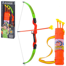 Іграшкова цибуля М 0009, 3 стріли на присосках, сагайдак