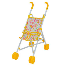 Дитяча коляска для ляльок «Метелики» 886K-8 прогулянкова, складана