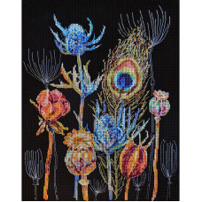 Набір для вишивання хрестиком AH-208 з п'яльцями