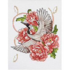 Набір для вишивання хрестиком «На крилах до мрії» AH-225 із п'яльцями