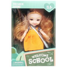 Дитяча лялька "Welcome School" YL605-62-2 із сумочкою