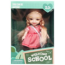 Дитяча лялька "Welcome School" YL605-62-3 із сумочкою