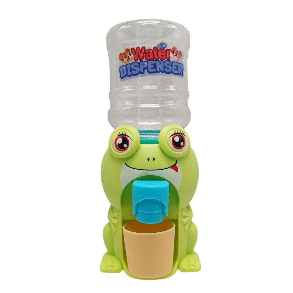 Дитячий кулер для води зі склянкою "Жаба" 2016-219A(Green)