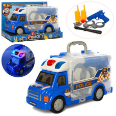 Игровой набор Полицейского с машинкой 661-173 машинка со светом