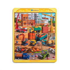 Деревянный тетрис большой "Строительная площадка" (ПСД127) PSD127