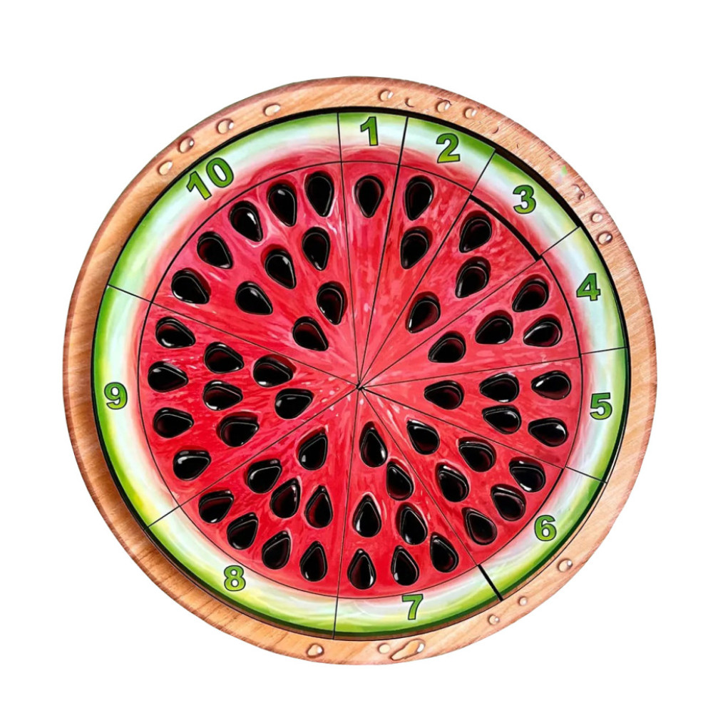 Деревянный пазл-сортер "Арбуз - 2" (ПСД171) PSD171