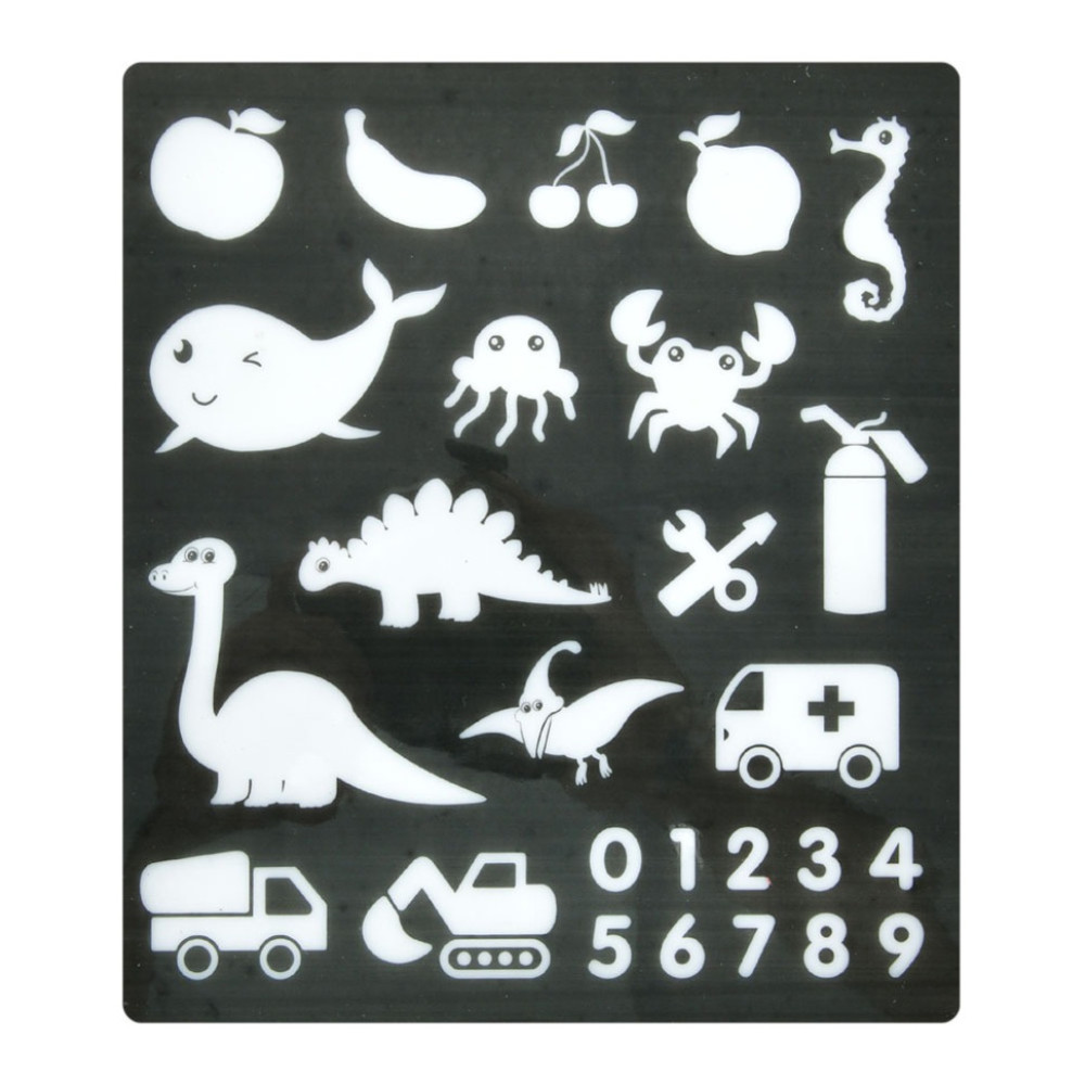 Дощечка для рисования светом CQ150-4-4(Space) маркерa 4 шт